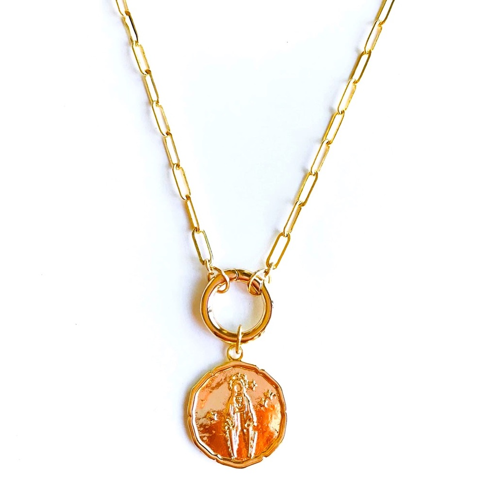 18” VIRGO Zodiac Charm Necklace